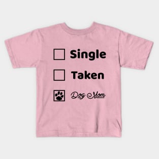 Dog Mom Kids T-Shirt